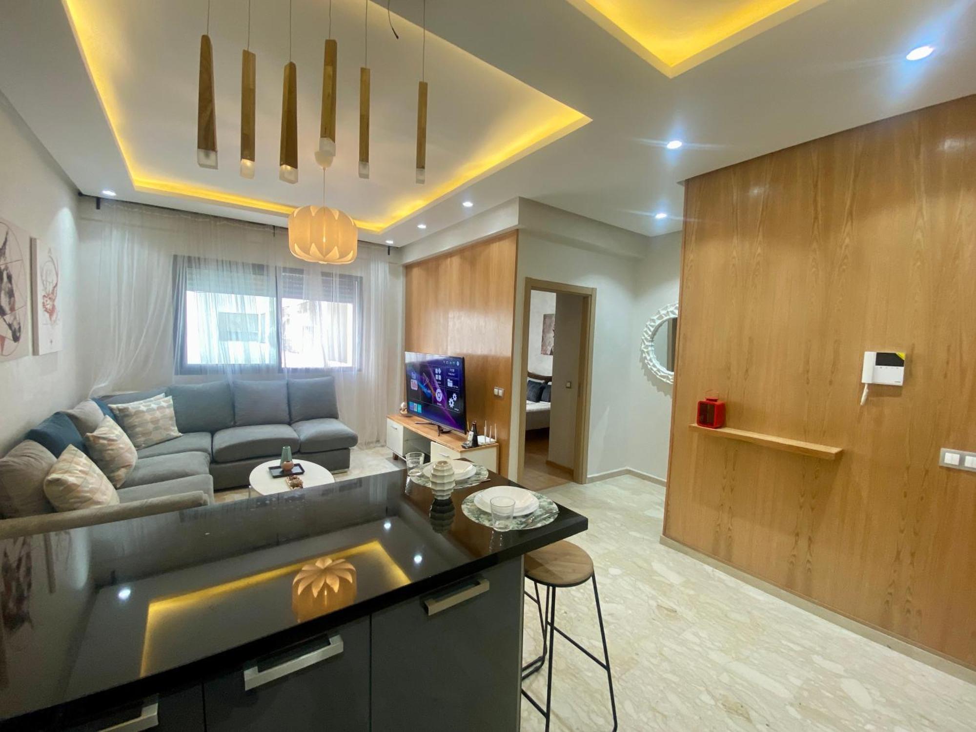 Appartement Pres De Novotel Face Au Parc Welcome Stay 穆罕默迪耶 外观 照片