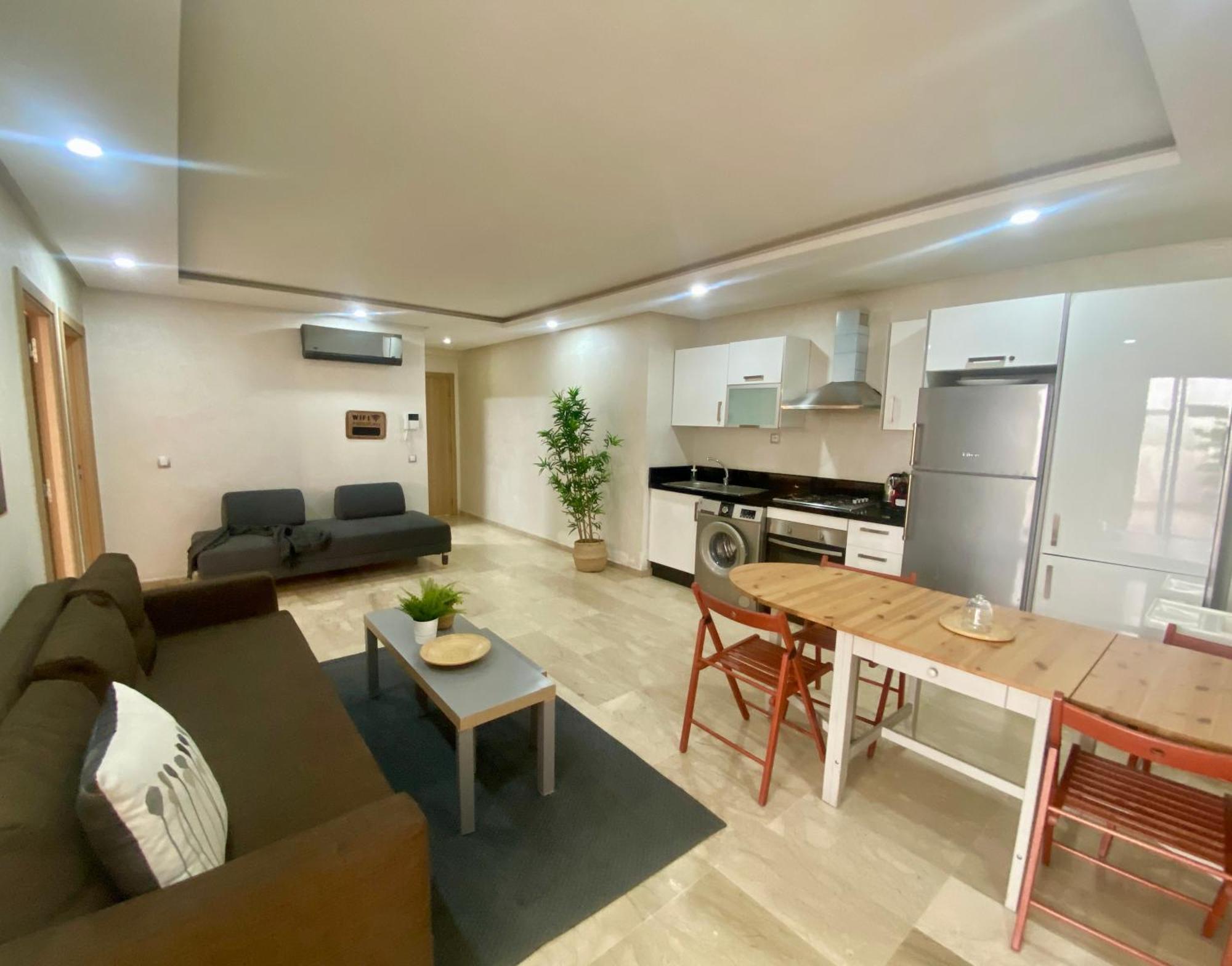 Appartement Pres De Novotel Face Au Parc Welcome Stay 穆罕默迪耶 外观 照片